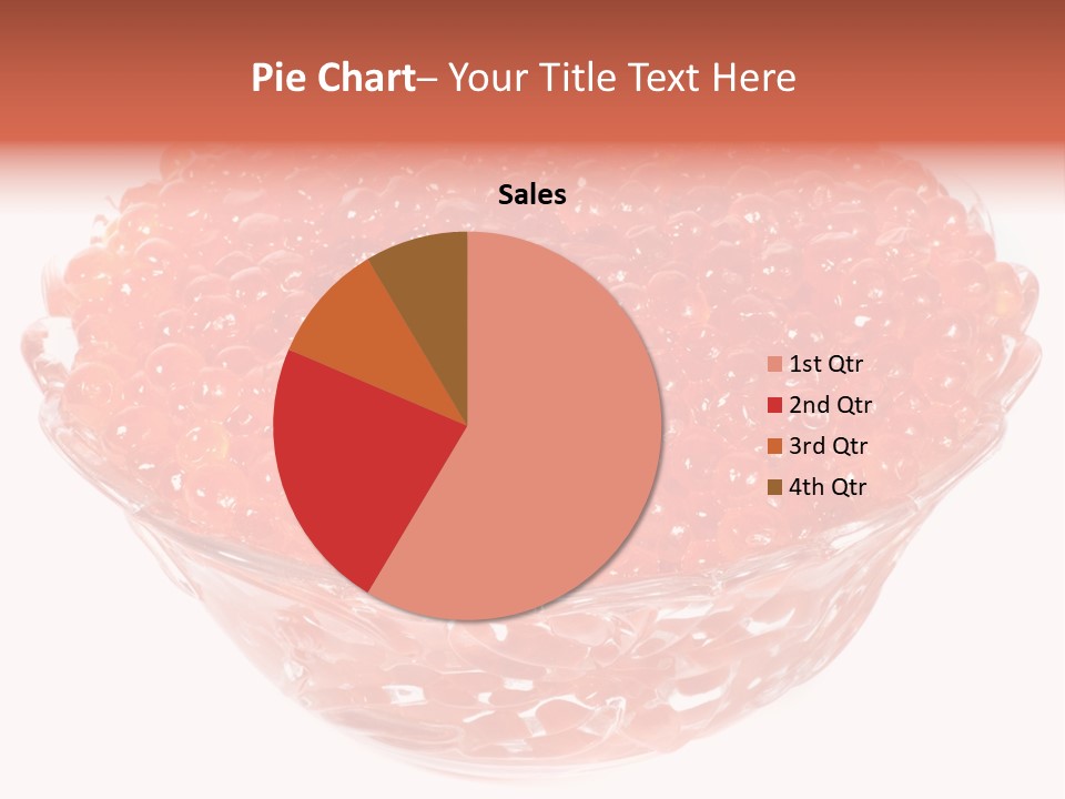 Juicy Refreshment White PowerPoint Template