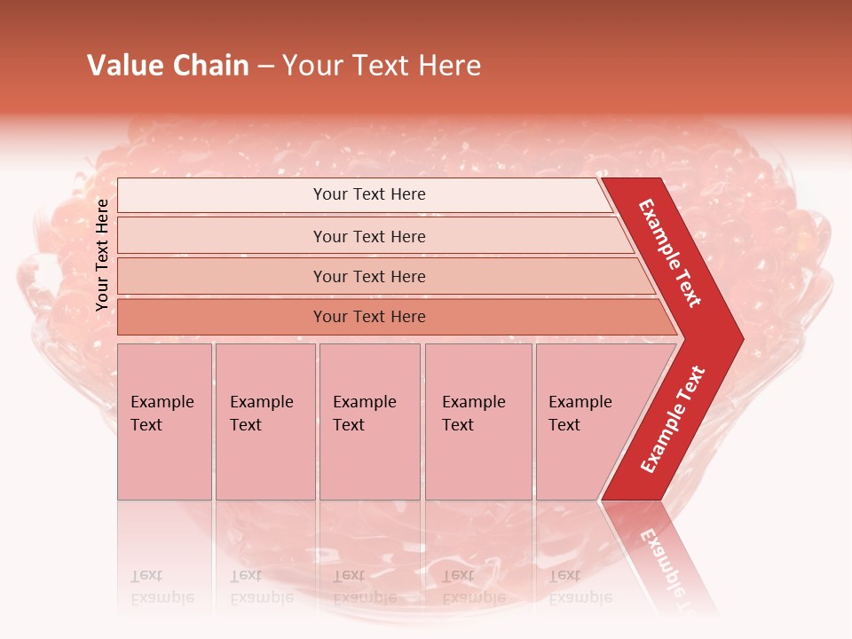 Juicy Refreshment White PowerPoint Template