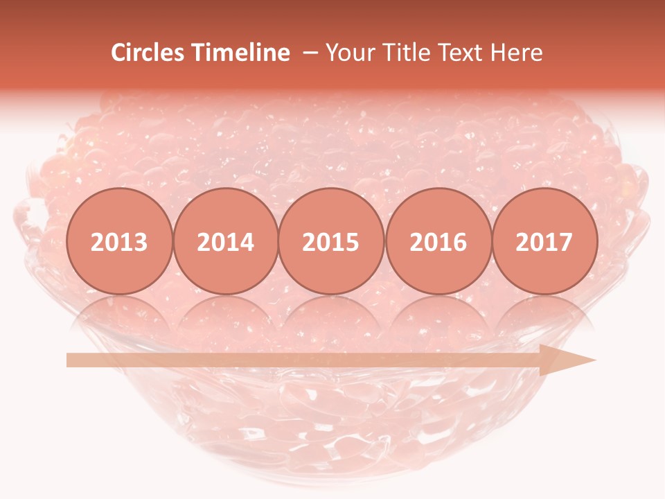 Juicy Refreshment White PowerPoint Template