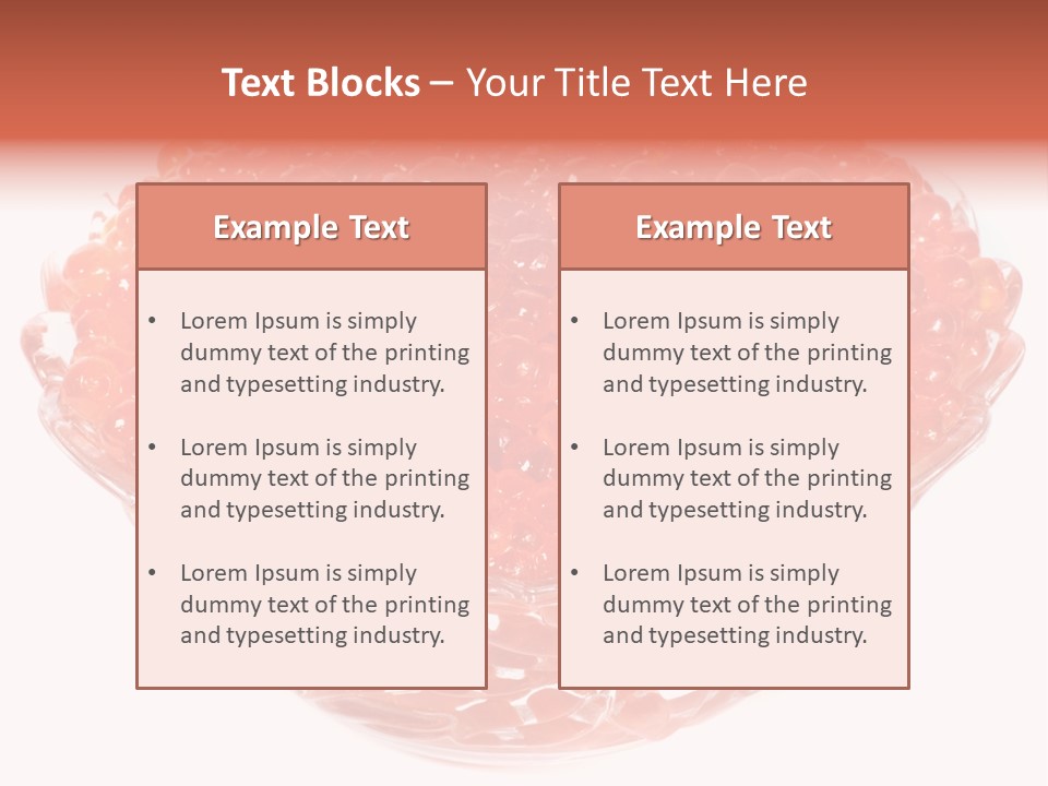 Juicy Refreshment White PowerPoint Template