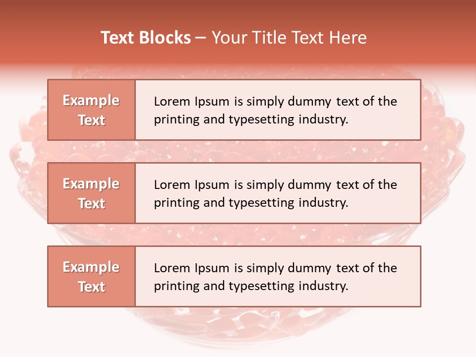 Juicy Refreshment White PowerPoint Template