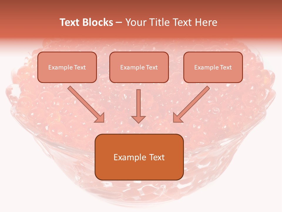 Juicy Refreshment White PowerPoint Template