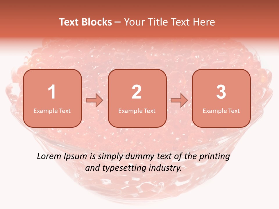 Juicy Refreshment White PowerPoint Template