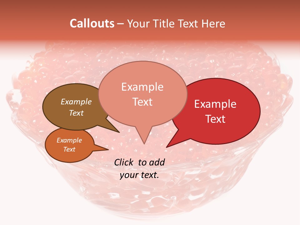 Juicy Refreshment White PowerPoint Template