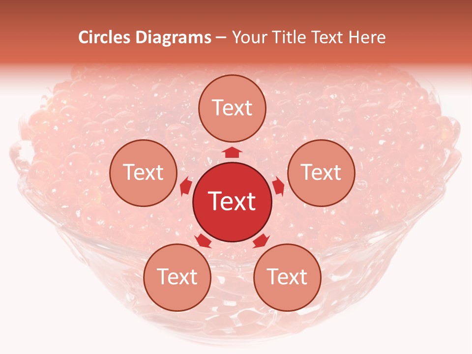 Juicy Refreshment White PowerPoint Template