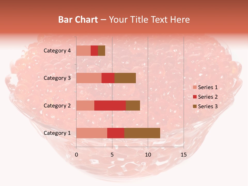 Juicy Refreshment White PowerPoint Template