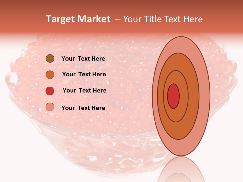 Juicy Refreshment White PowerPoint Template