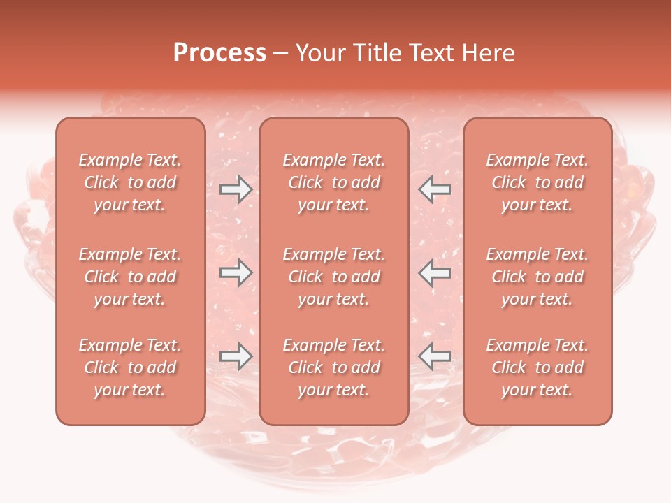 Juicy Refreshment White PowerPoint Template