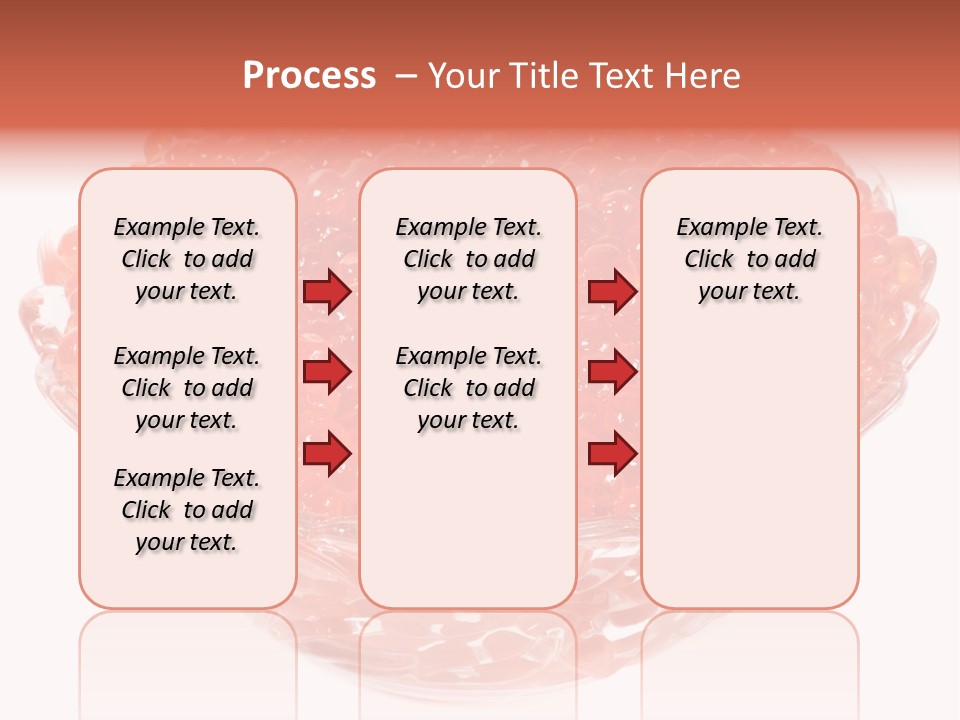 Juicy Refreshment White PowerPoint Template
