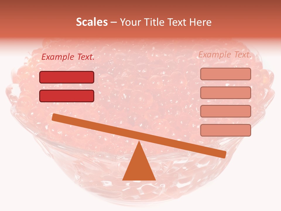 Juicy Refreshment White PowerPoint Template