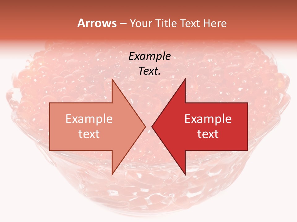 Juicy Refreshment White PowerPoint Template