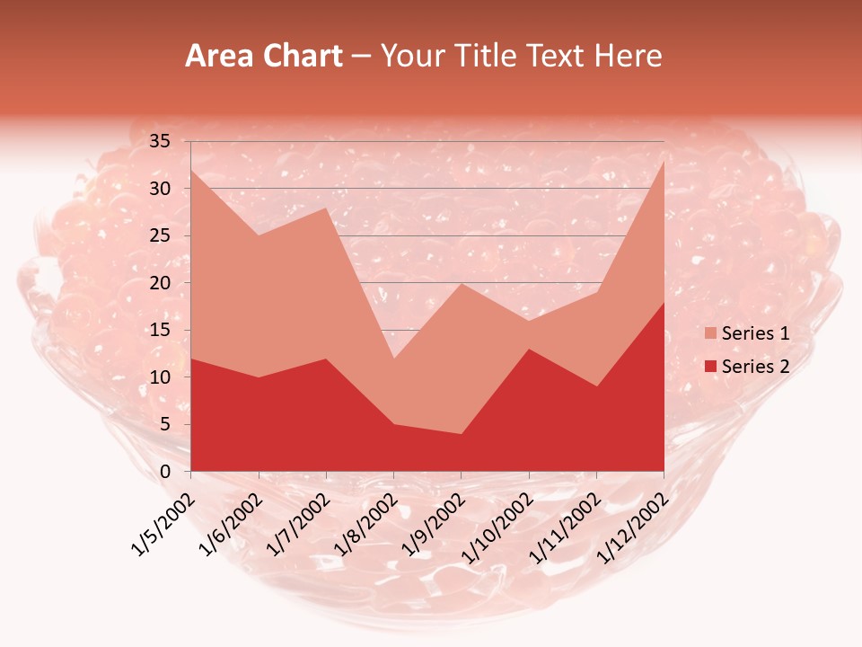 Juicy Refreshment White PowerPoint Template