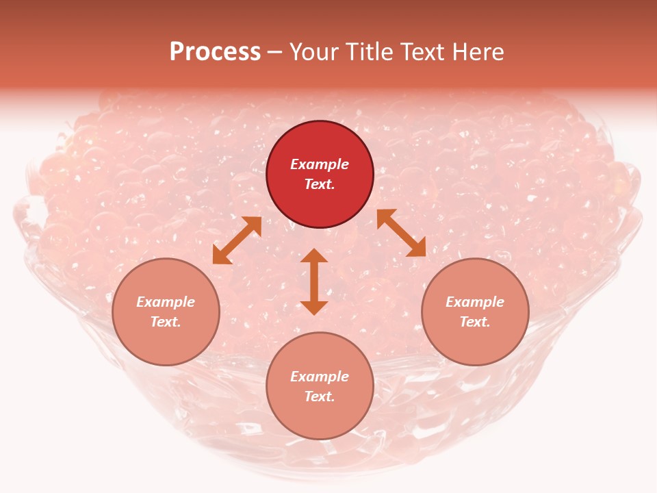 Juicy Refreshment White PowerPoint Template