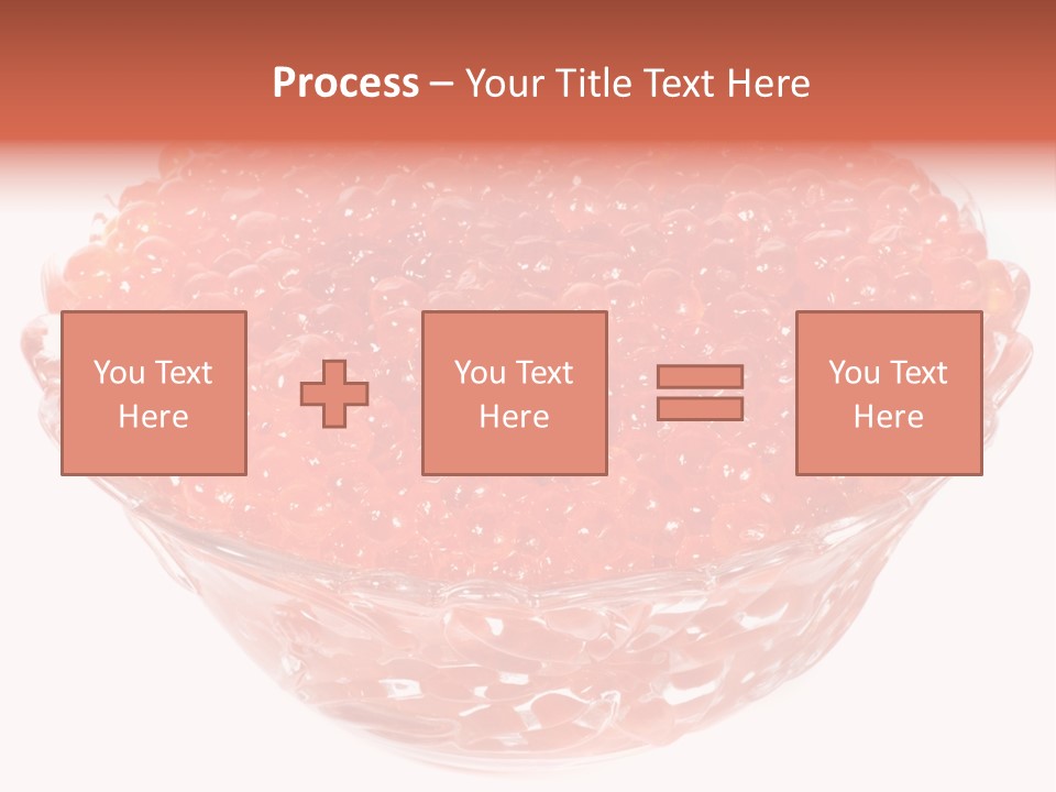 Juicy Refreshment White PowerPoint Template