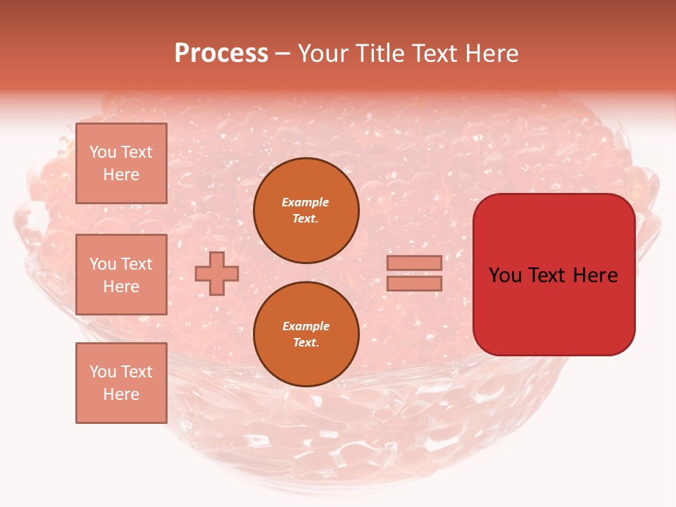 Juicy Refreshment White PowerPoint Template