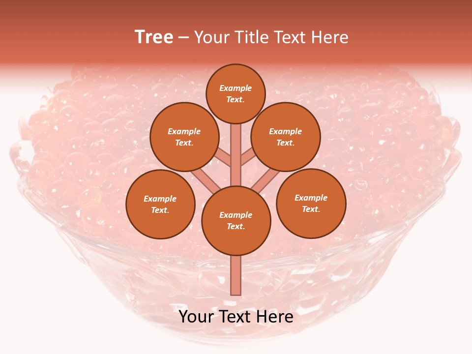 Juicy Refreshment White PowerPoint Template