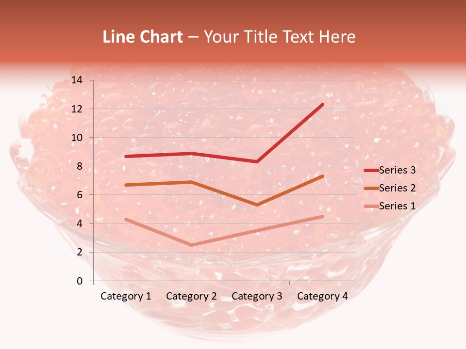Juicy Refreshment White PowerPoint Template