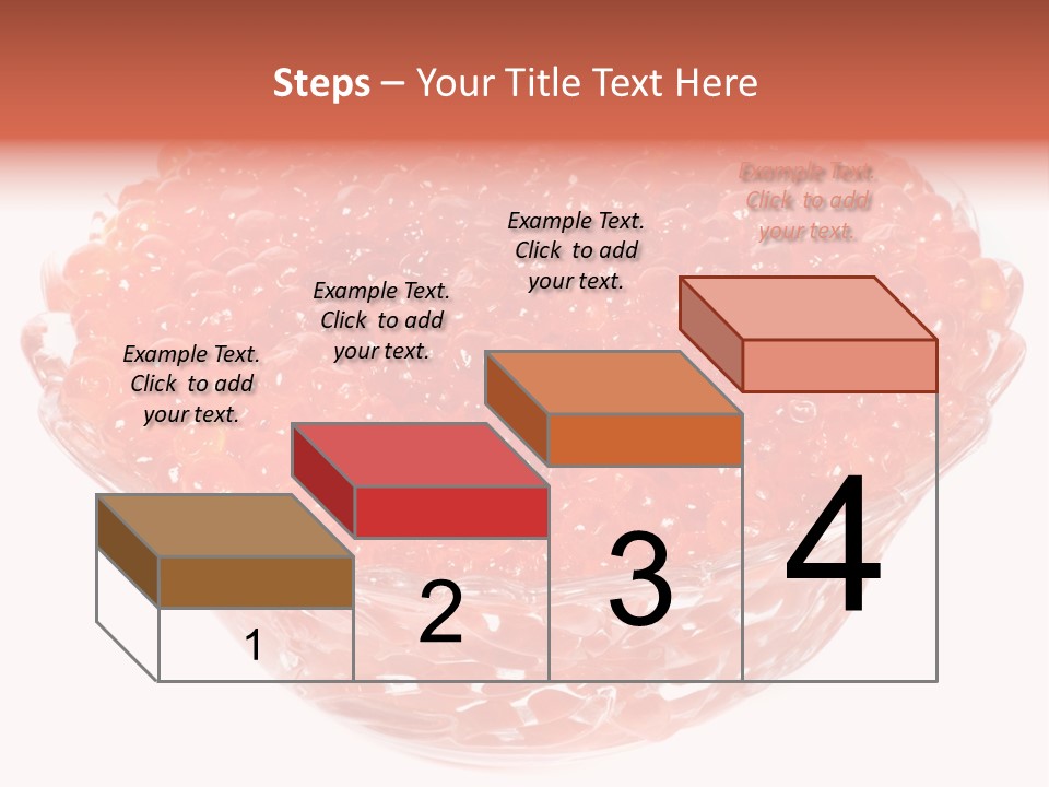 Juicy Refreshment White PowerPoint Template