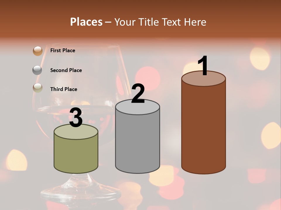 Cognac Spots Festivals PowerPoint Template