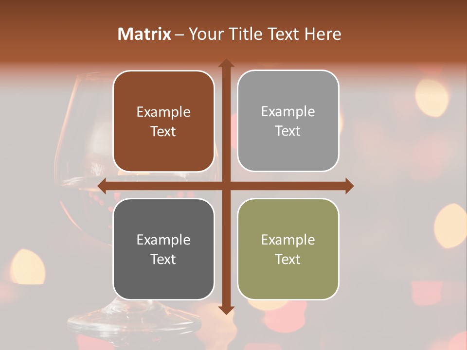 Cognac Spots Festivals PowerPoint Template