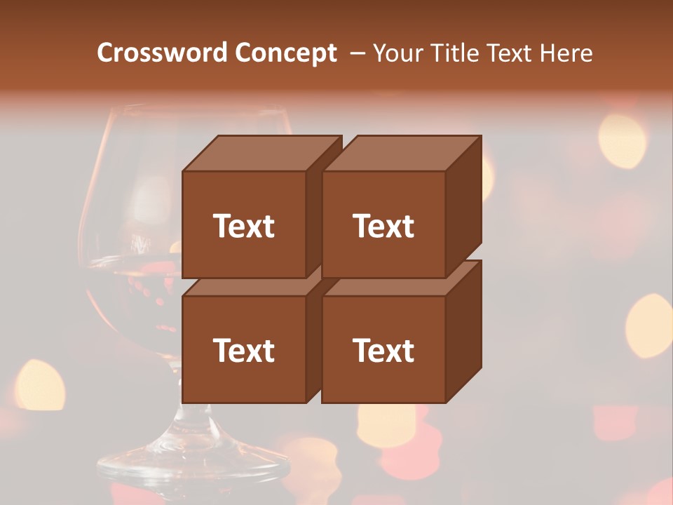 Cognac Spots Festivals PowerPoint Template