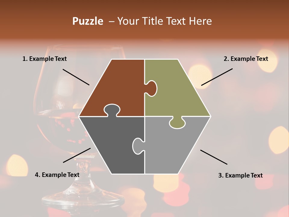 Cognac Spots Festivals PowerPoint Template