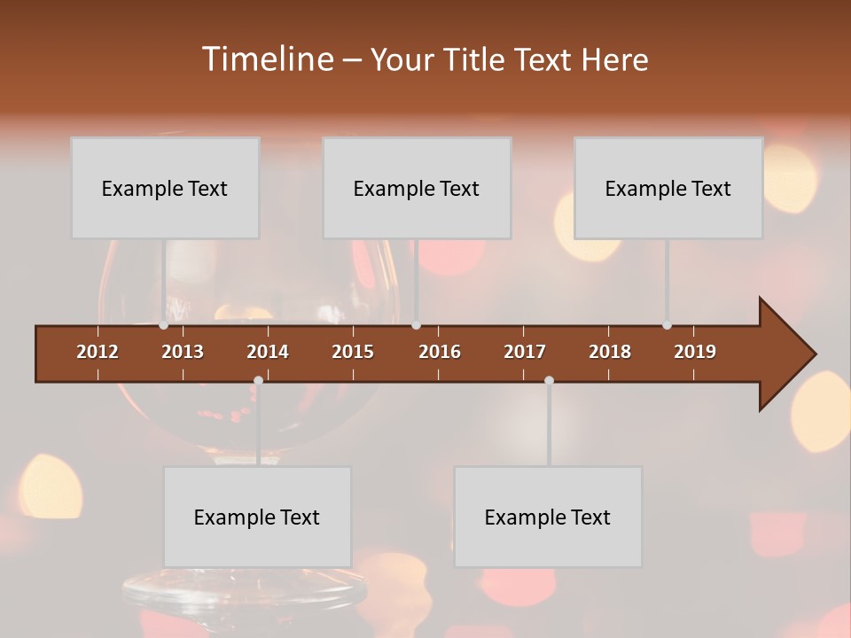 Cognac Spots Festivals PowerPoint Template