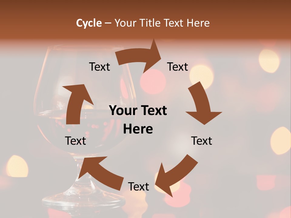 Cognac Spots Festivals PowerPoint Template