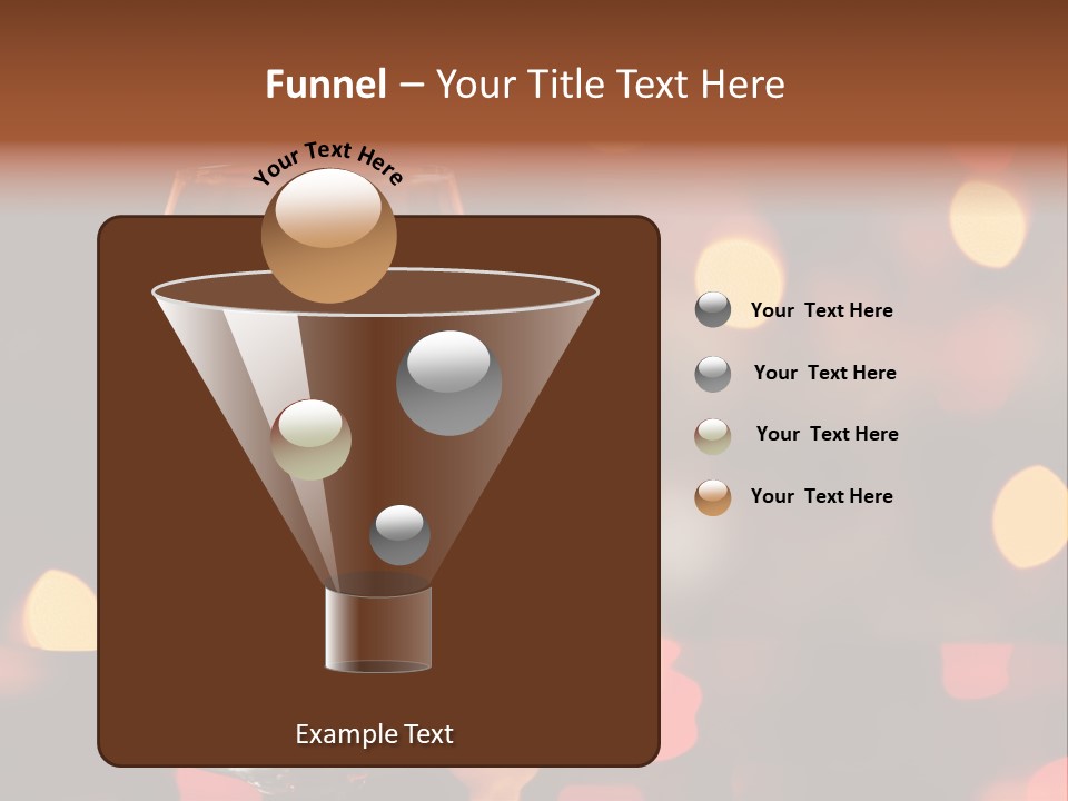 Cognac Spots Festivals PowerPoint Template