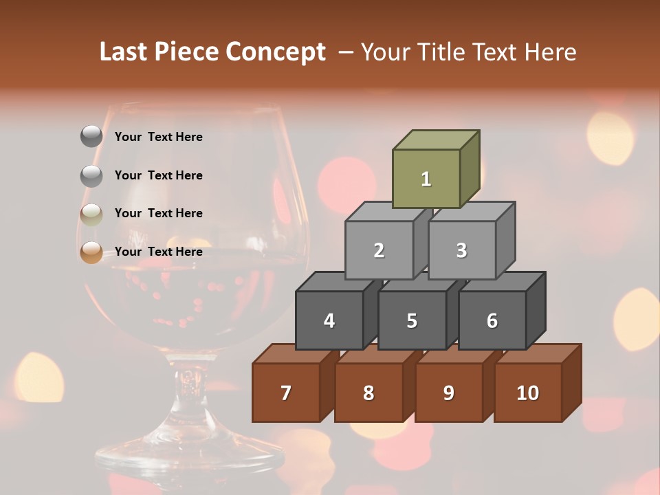 Cognac Spots Festivals PowerPoint Template