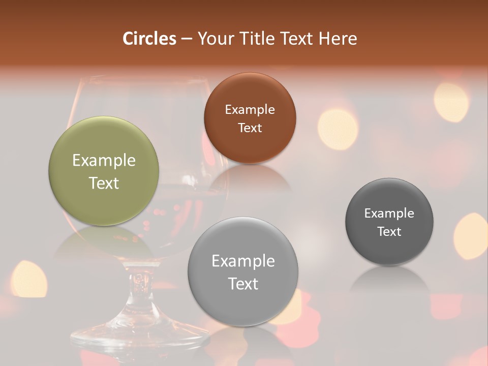 Cognac Spots Festivals PowerPoint Template