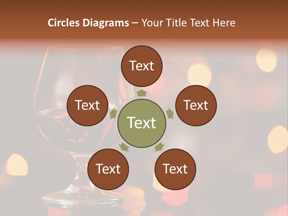 Cognac Spots Festivals PowerPoint Template