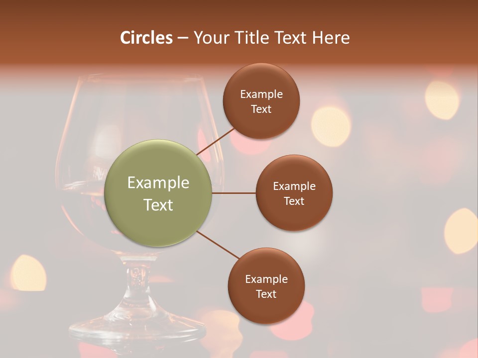 Cognac Spots Festivals PowerPoint Template