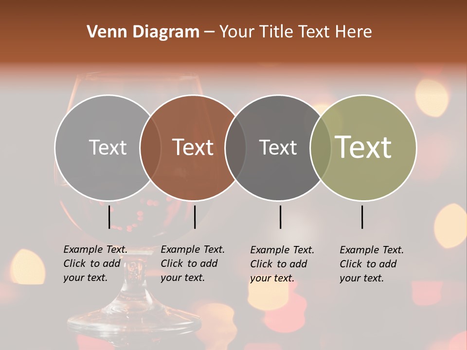 Cognac Spots Festivals PowerPoint Template