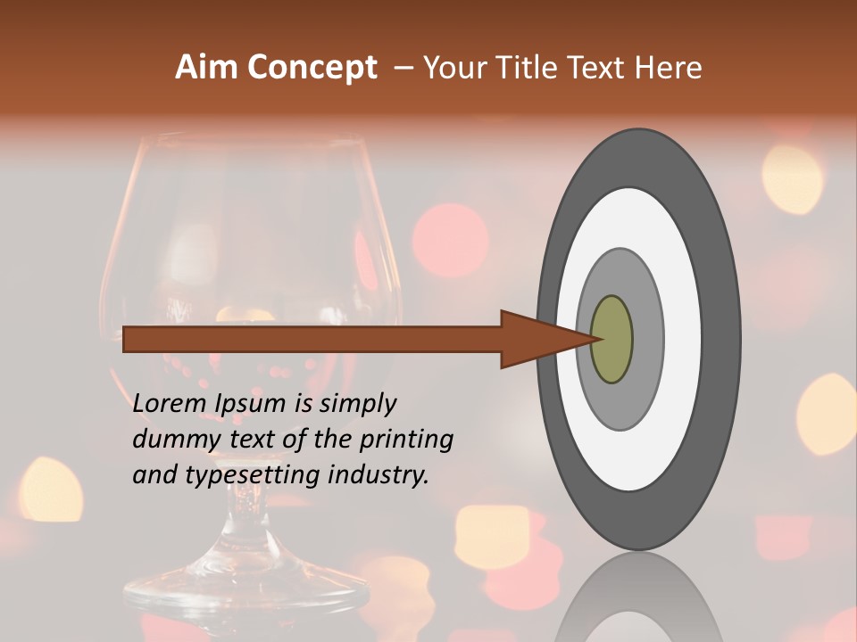 Cognac Spots Festivals PowerPoint Template