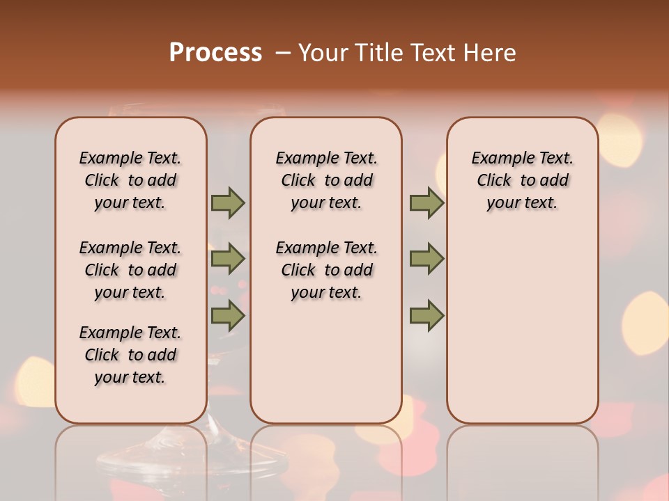 Cognac Spots Festivals PowerPoint Template