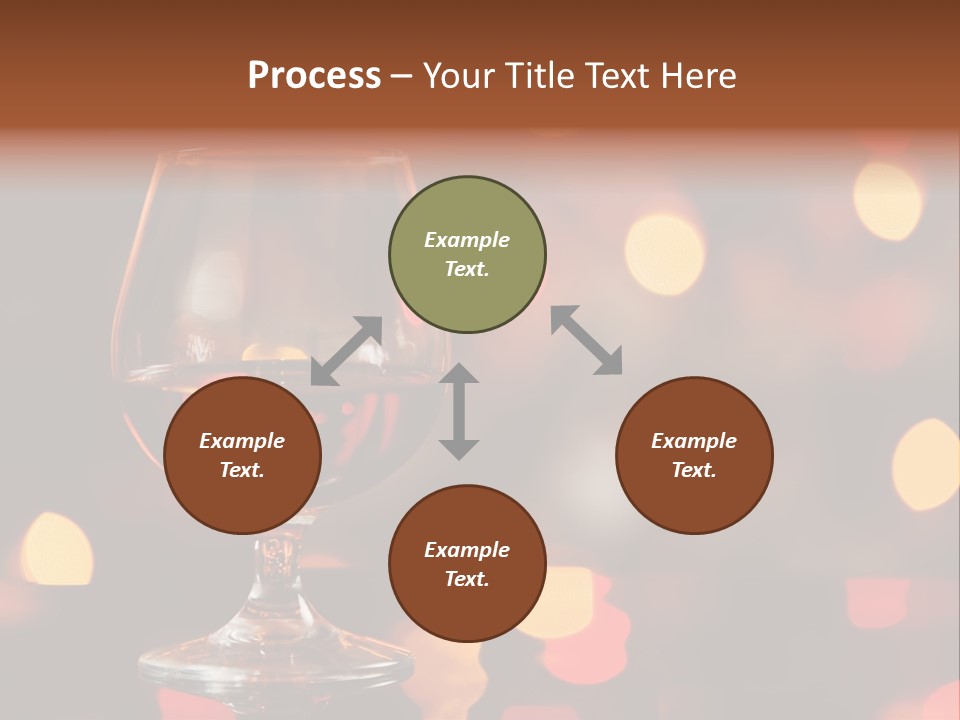 Cognac Spots Festivals PowerPoint Template