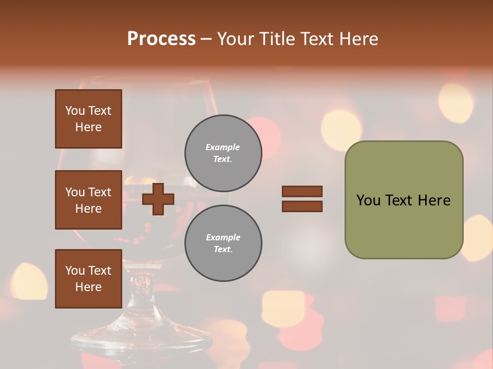 Cognac Spots Festivals PowerPoint Template