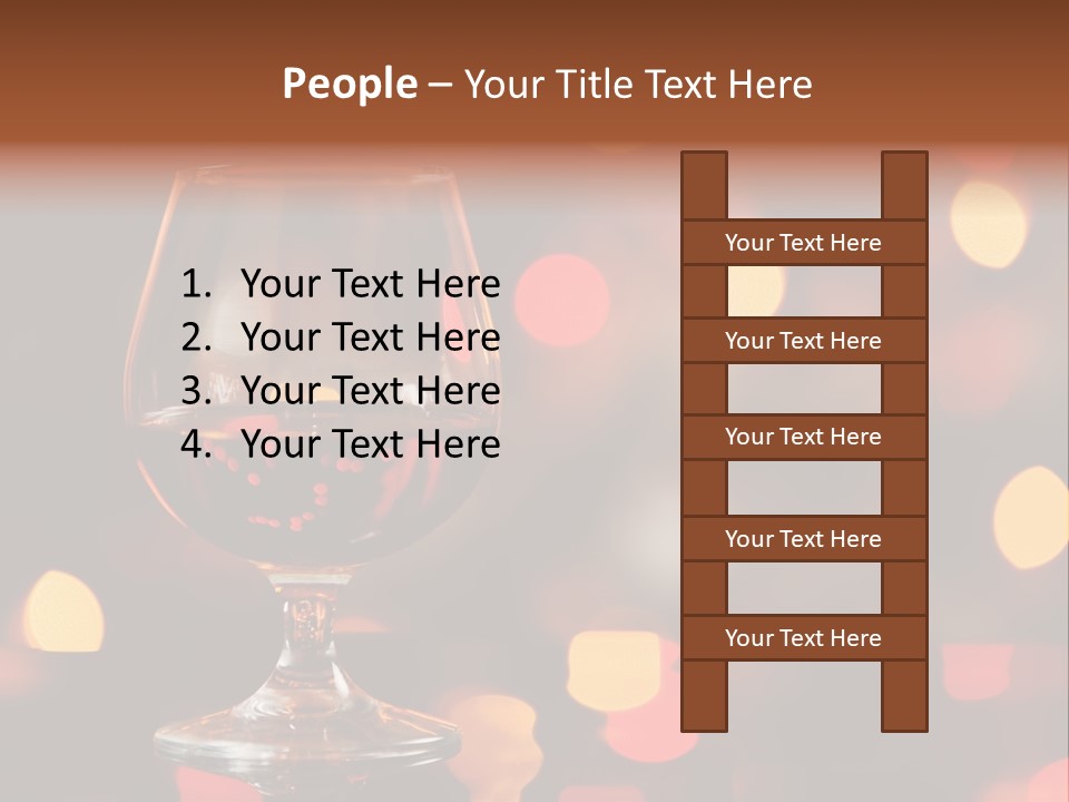 Cognac Spots Festivals PowerPoint Template