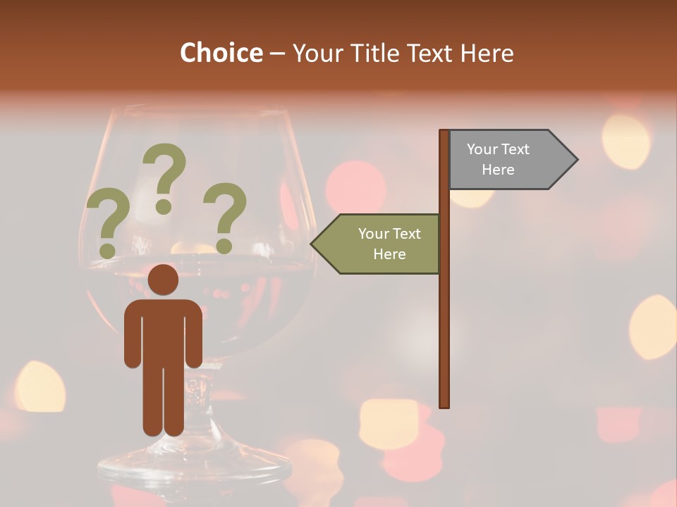 Cognac Spots Festivals PowerPoint Template