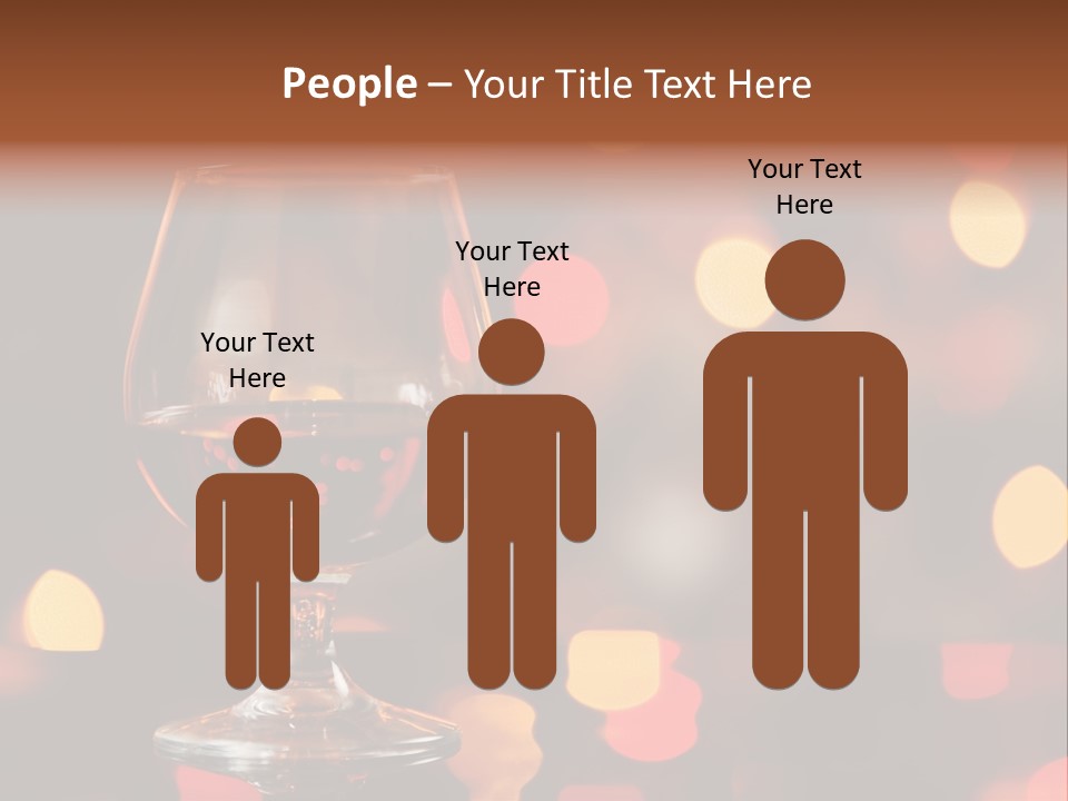 Cognac Spots Festivals PowerPoint Template