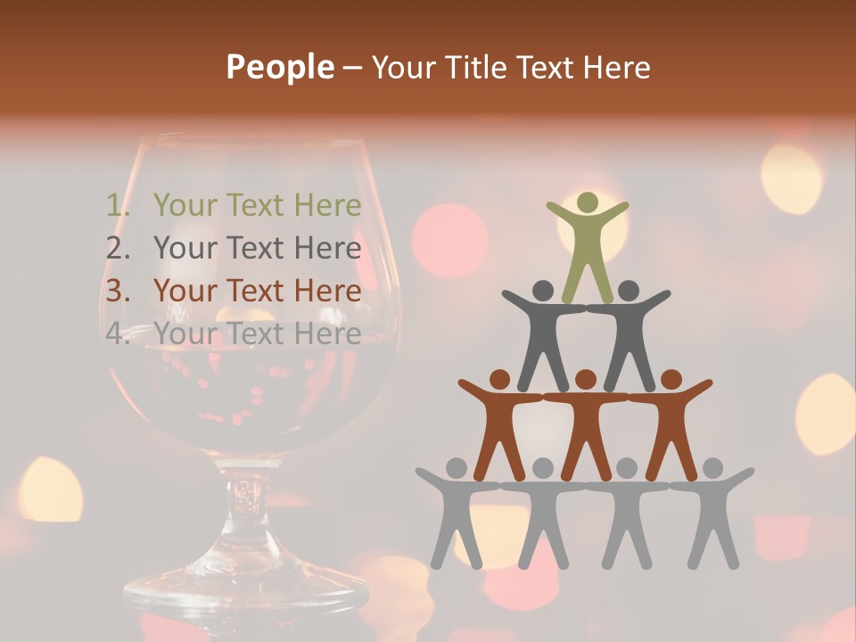 Cognac Spots Festivals PowerPoint Template