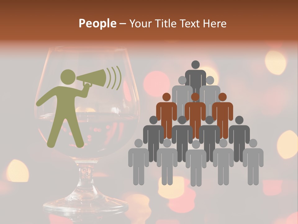 Cognac Spots Festivals PowerPoint Template