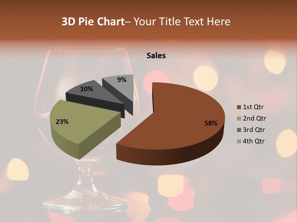 Cognac Spots Festivals PowerPoint Template