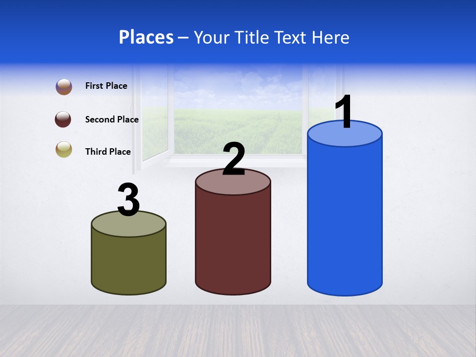 Comfort Blue Brand PowerPoint Template