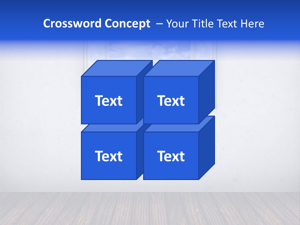 Comfort Blue Brand PowerPoint Template