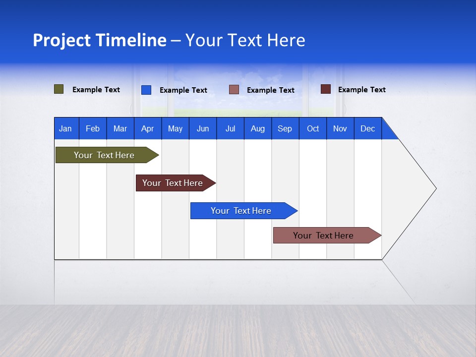Comfort Blue Brand PowerPoint Template