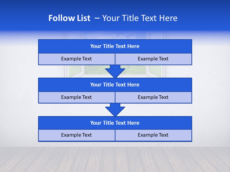 Comfort Blue Brand PowerPoint Template