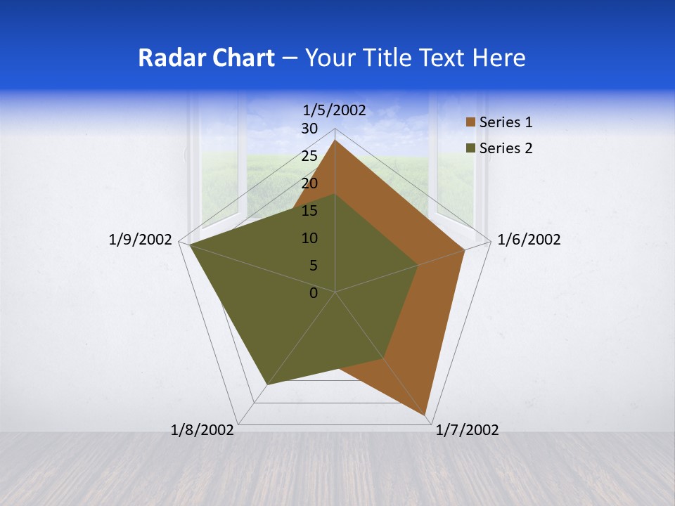Comfort Blue Brand PowerPoint Template