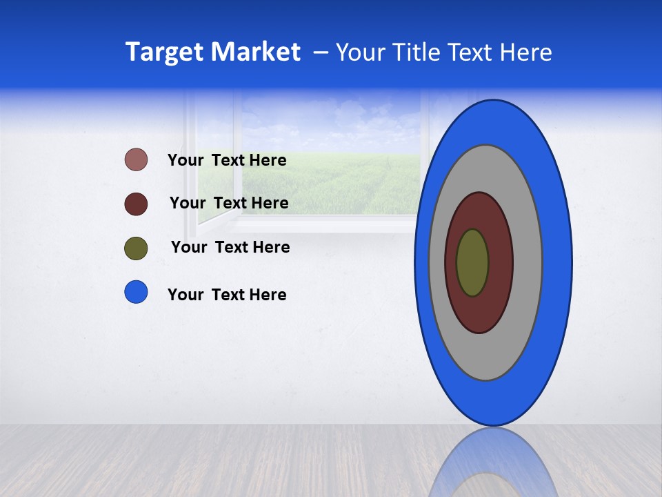 Comfort Blue Brand PowerPoint Template